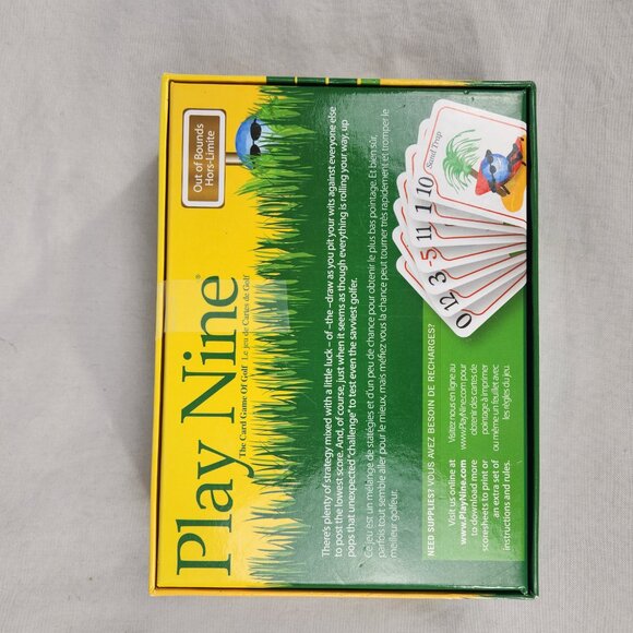 Play Nine The Card Game of Golf Bonfit America 2012 Edition Sports - Picture 2 of 7